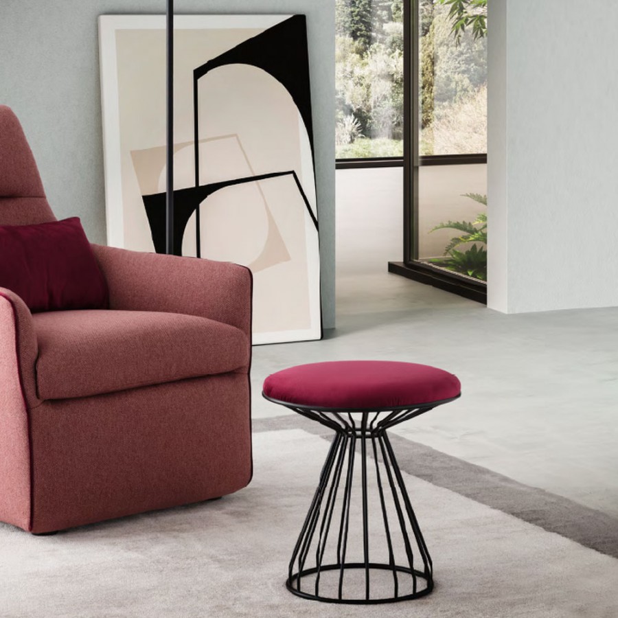 Taburet tapitat Le Comfort, Liliane